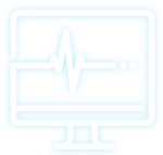 icon representing monitoring IT health